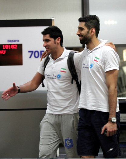 Iran volleyball team arrives in U.S. for 4 friendlies 