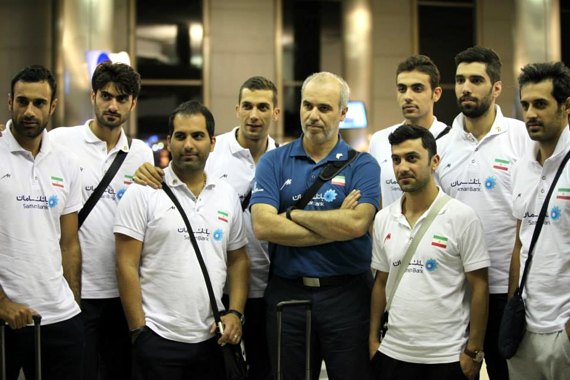 Iran volleyball team arrives in U.S. for 4 friendlies 