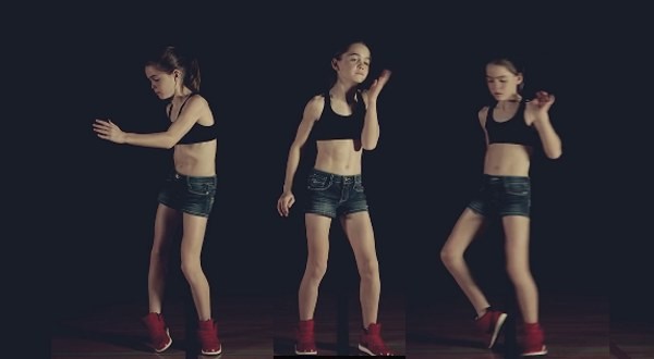 Incredible 12 year old Self Taught Dancer