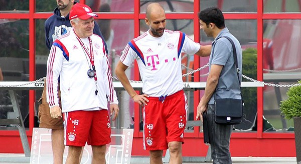 Pictorial: Vahid Hashemian at Bayern Munich Practice