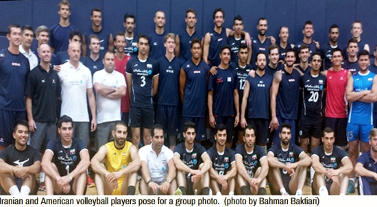 Iran US try volleyball diplomacy