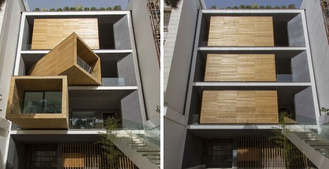 A home that moves in Tehran