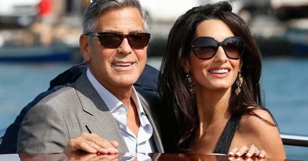 George Clooney marries in Venice