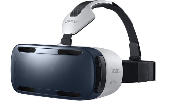 The Samsung virtual reality headset
