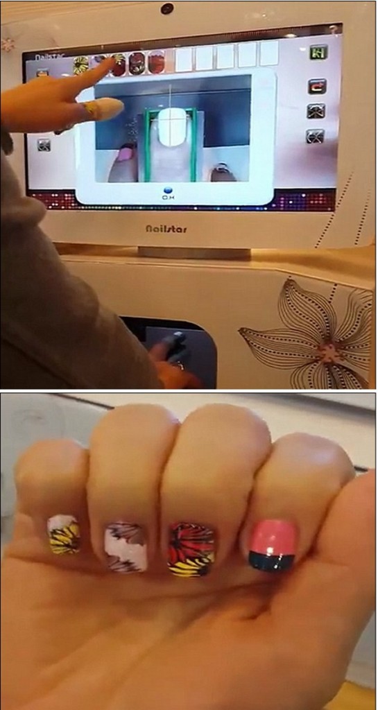 Vending Technology that Creates Nail Art gooyadaily