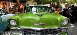 Show of classic cars in Isfahan